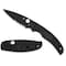 Spyderco 2024 Spyderco Reveal 13 Native Chief Black Lightweight Black Blade, Combo Edge SPY-C244PSBBK - alternate 1